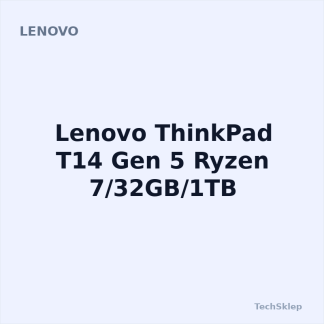 Laptop Lenovo ThinkPad T14 Gen 5 Ryzen 7/32GB/1TB